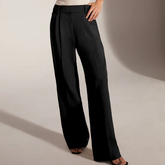 Favorite Daughter The Favorite Pant Women's Size 12 Black Career Classic NEW - Picture 1 of 7